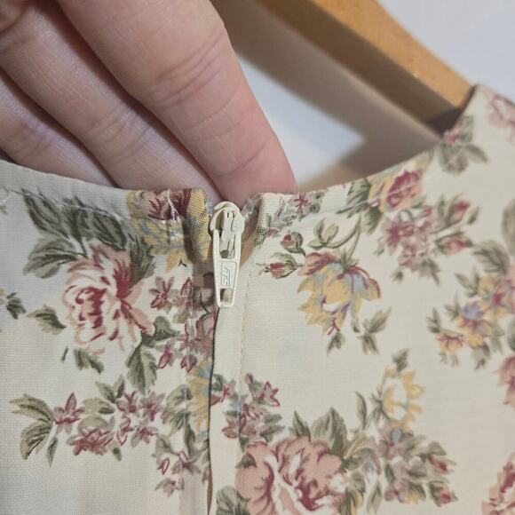 Vtg City Triangles Y2K Floral Corset Tie Dress Summer Sundress Fairy Retro 11 - Picture 9 of 9